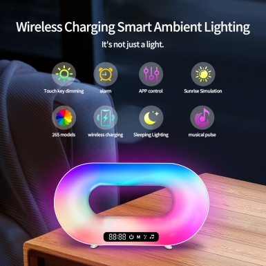 LED室内灯 - HCP059  无线充桌面氛围灯